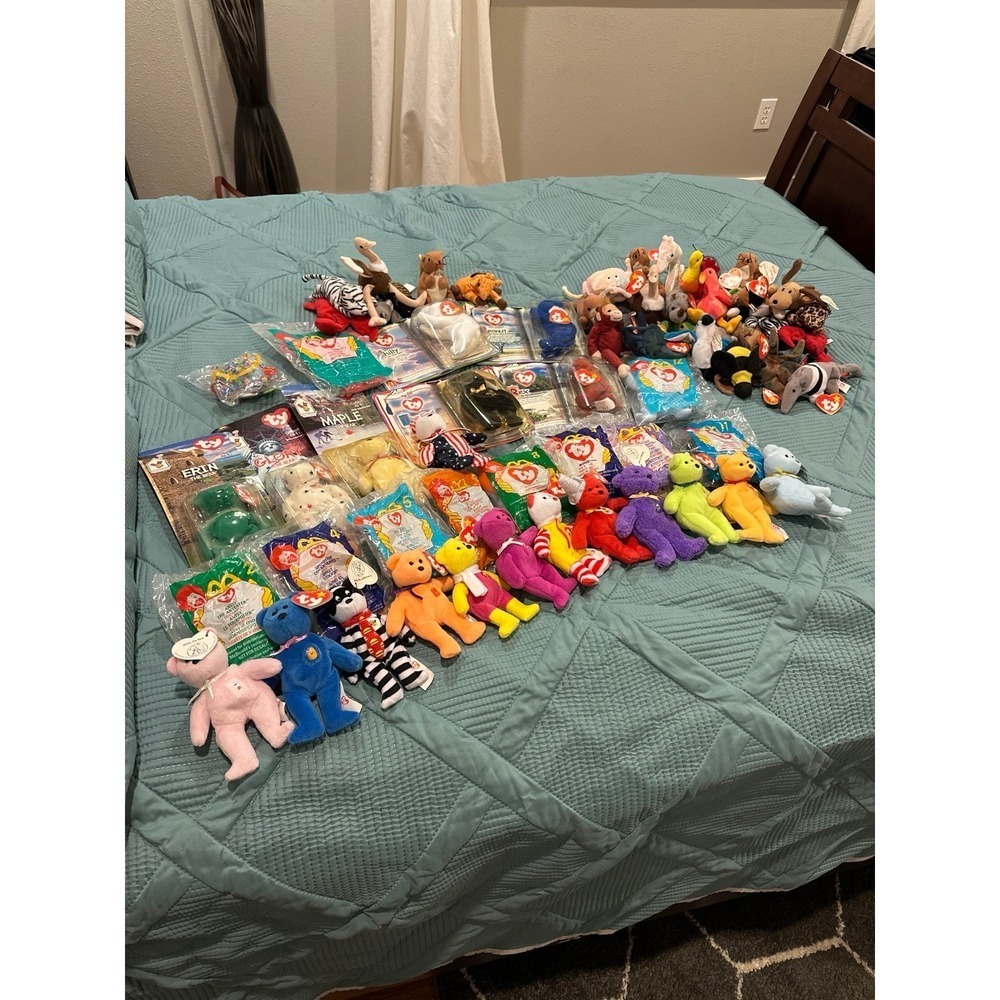 Beanie Baby Happy Meal Toy Lot‎ (65 Total)